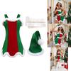 Fantasy Christmas Dress For Women With Polyester Fabric For Holiday Cosplay