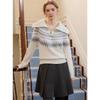 ELLE Women's Fair Isle Pullover Sweater