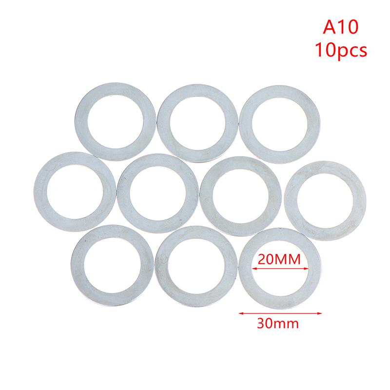 Circular Saw Blade Reducing Conversion Rings 10Pcs 10-32mm Easy Install Adapters for Angle Grinder Cutting Disc Carpenter Woodworking Tools