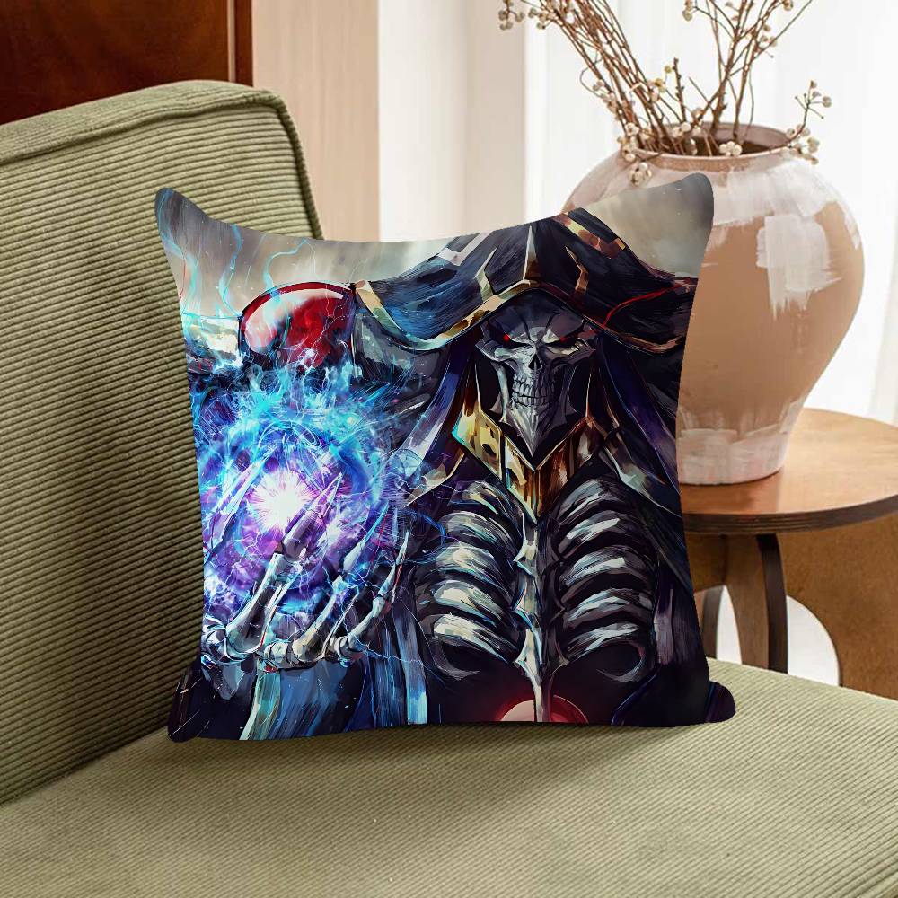 A-Ainz Ooal Gown Cartoon Pillow Cover Sofa Cushion Cover Home Room Decoration Children Gift