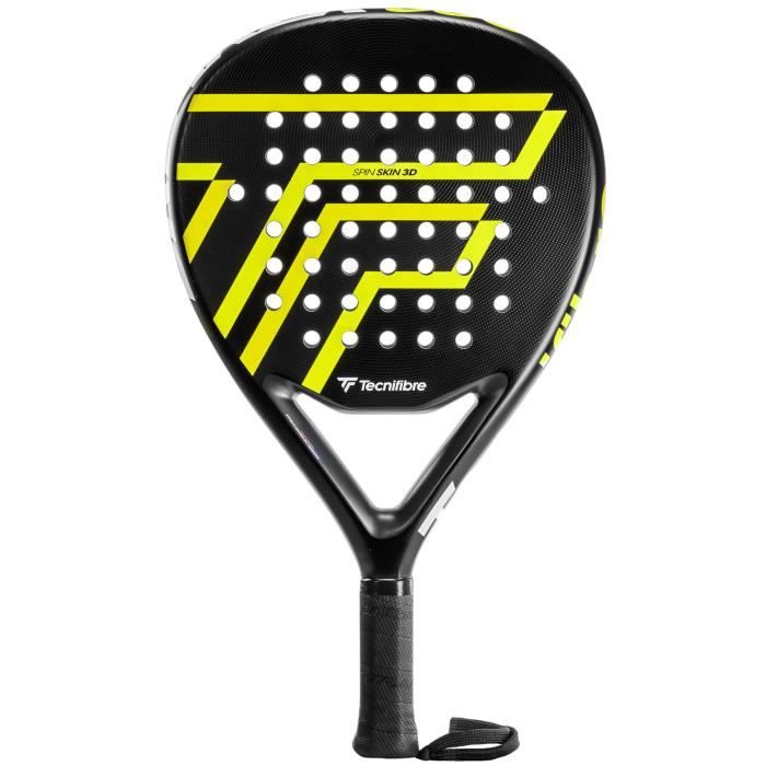 Padelová raketa - Tecnifibre - Wall Breaker 360 - Černá/Žlutá - 360g - Grafit