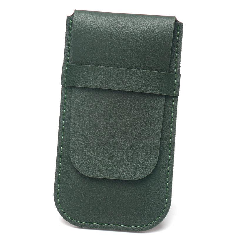 Portable Scratch-Resistant Leather Watch Storage Case