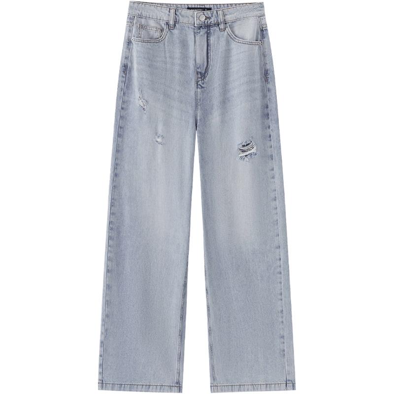 EICHITOO Women s Distressed Denim Jeans M джинсовый синий