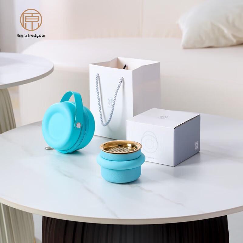 Portable Glass Tea Set with Ceramic Filter