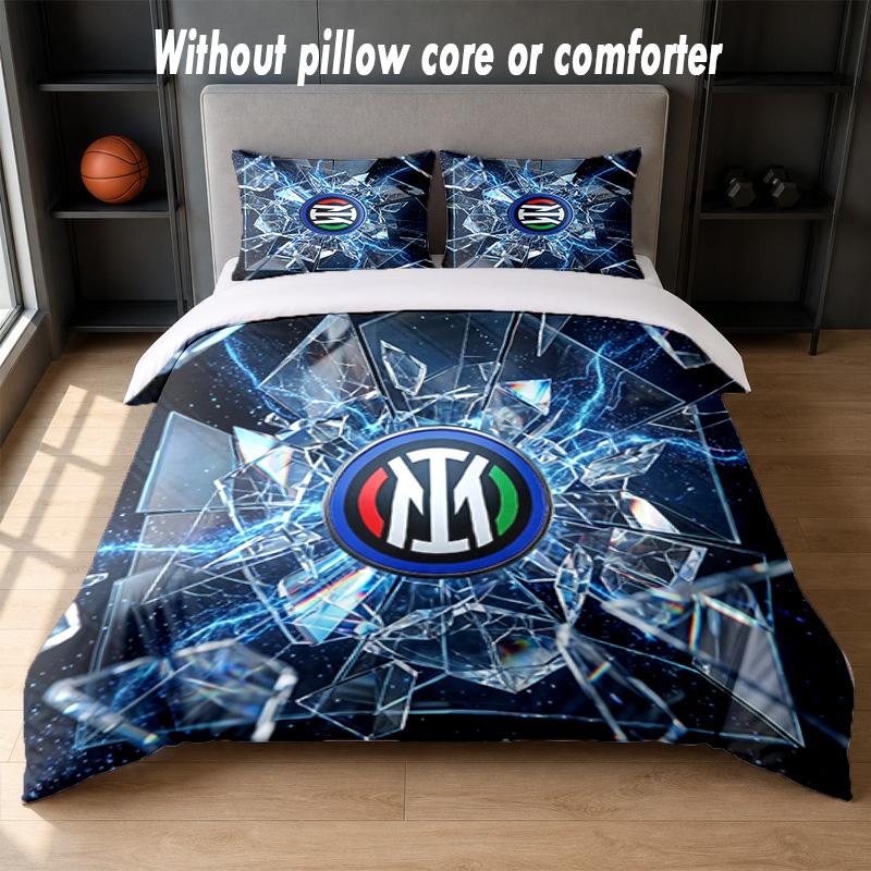 Borussia Dortmund Design Bed Bedding Set 1 Duvet Cover + 2 Pillowcases Soft Breathable Household Bed Linens