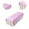Beauty Bed Cover with Face Hole, Washable Protector for Massage Table in Indoor Settings