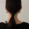 French Minimalist Chic Retro Round Ball Earrings