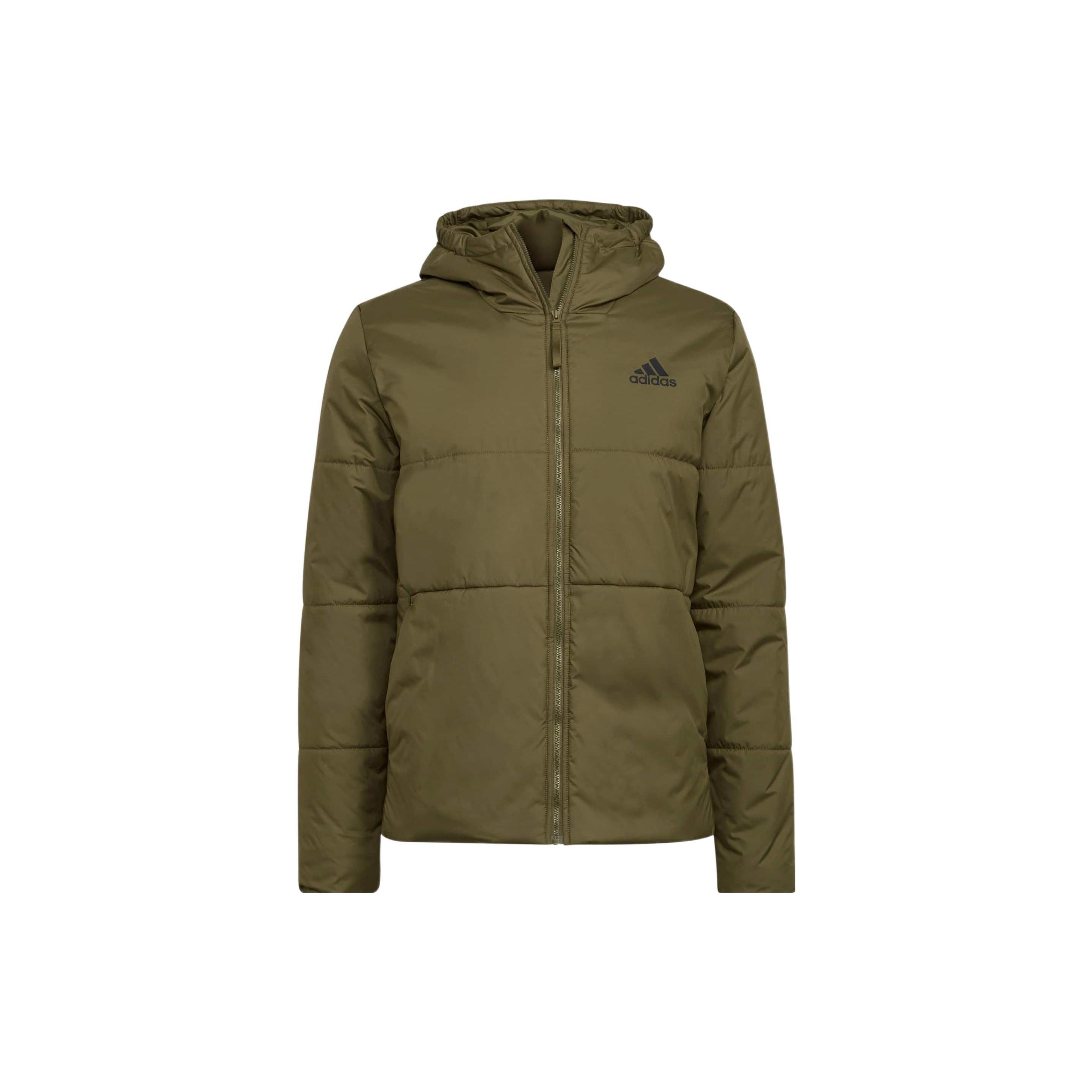 adidas Bsc Puffer Jacket Asia Sizing  Green  Men s HG6271 S