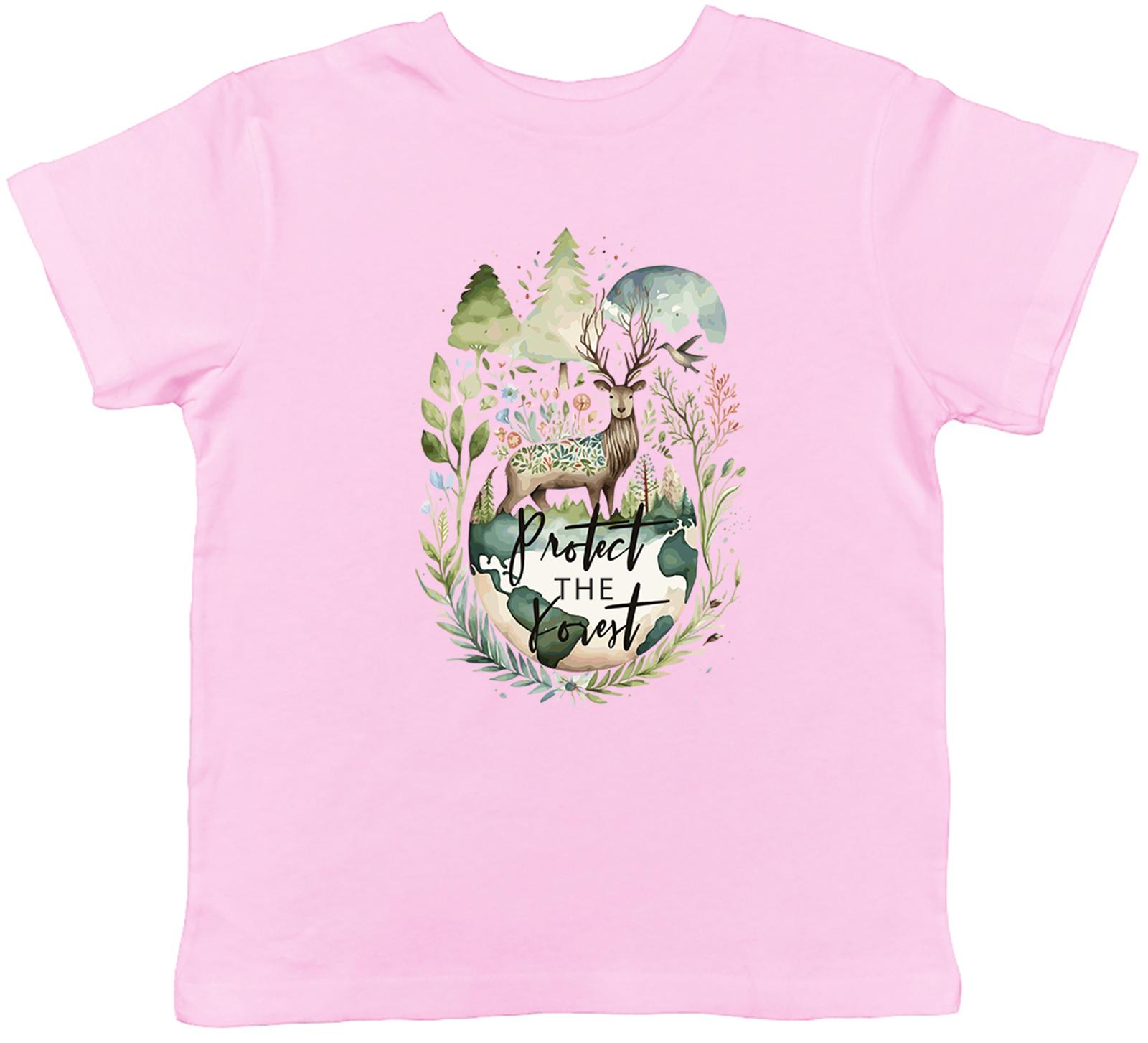 

Protect the Forest Love Earth Trees Woodland Kids T-Shirt Boys Girls Gift 110
