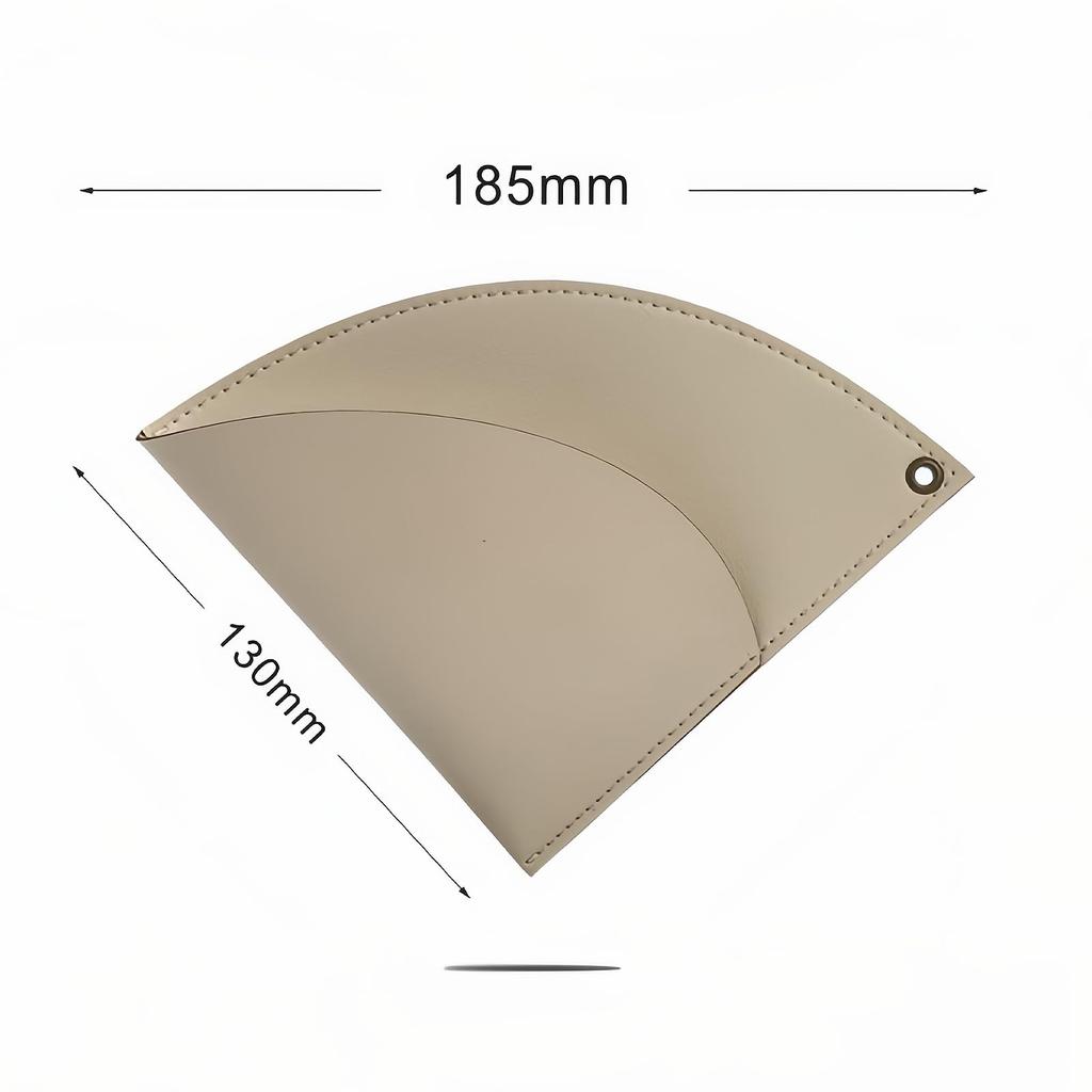 HannaFires Leather Coffee Filter Holder, Set of 2 – Fits #1, #2, #4, and V60 Filters, Stylish Filter Storage Sleeves, Coffee Tool, Essential