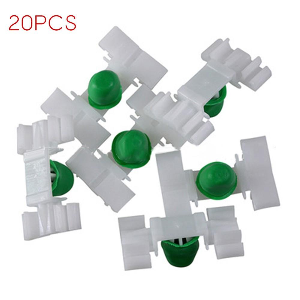 35mm*22mm Moulding Trim Clips FOR E36 White Accessories