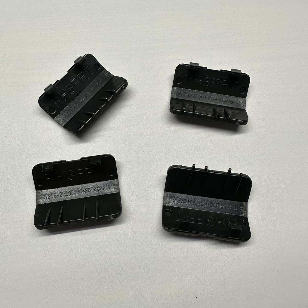 8Pcs Roof Rack Shell Protective Cover End Plastic Shell For Hyundai Tucson 2004-2008 872912E000 872922E000 872972E000 872982E000