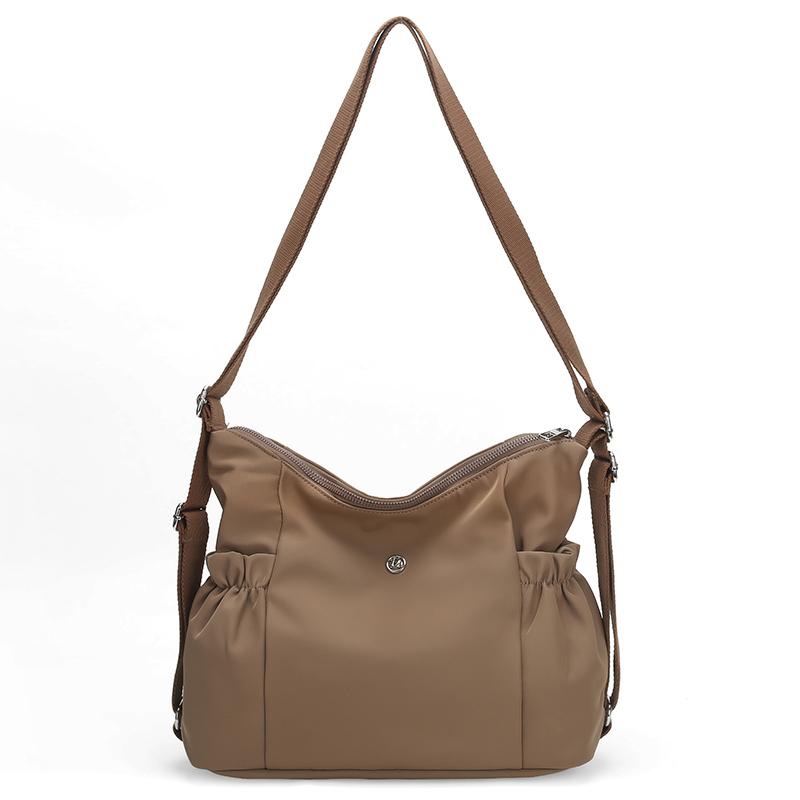 

Сумка тройного назначения Женская сумка большой вместимости Сумка через плечо кофейный