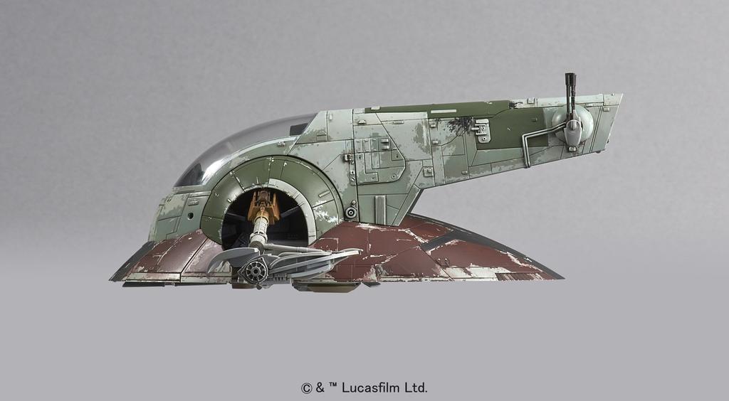 Star Wars Slave I scale plastic model 1/144