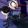 Halloween Decoration Giant Spider, Suitable for Garden Lawn and Indoor Decoration Props, Party Trick Simulation Balck Spider
