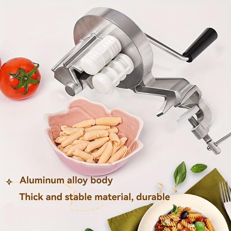 Home Use Small Manual Noodle Maker, Hand Crank Pasta Maker, Italian Pasta Maker