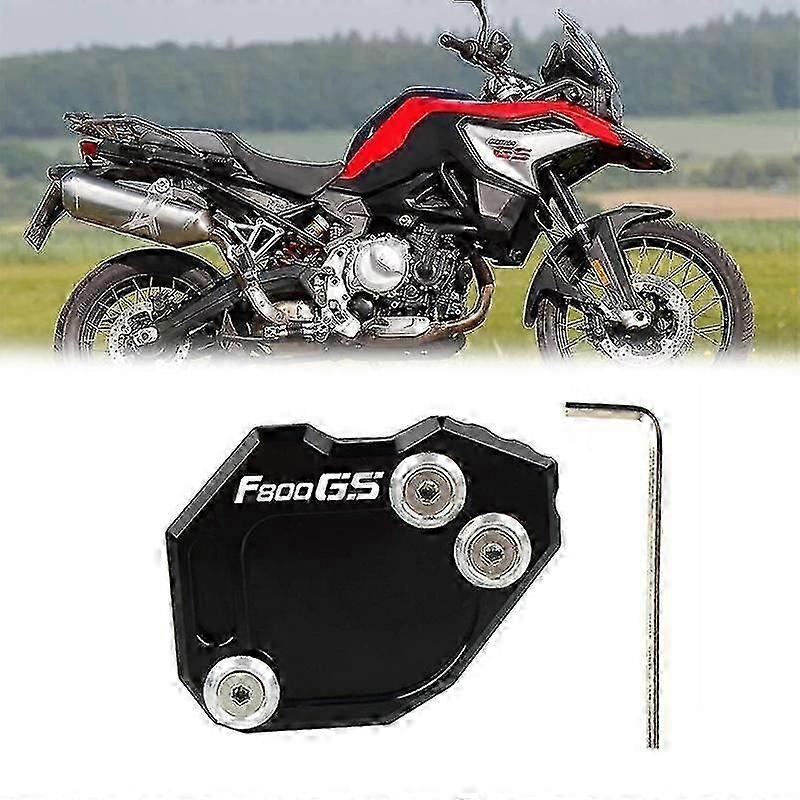 Motorcycle Kickstand Plate Side Stand Enlarger Extension Enlarger Pate Pad For F800gs F 800 Gs 2008