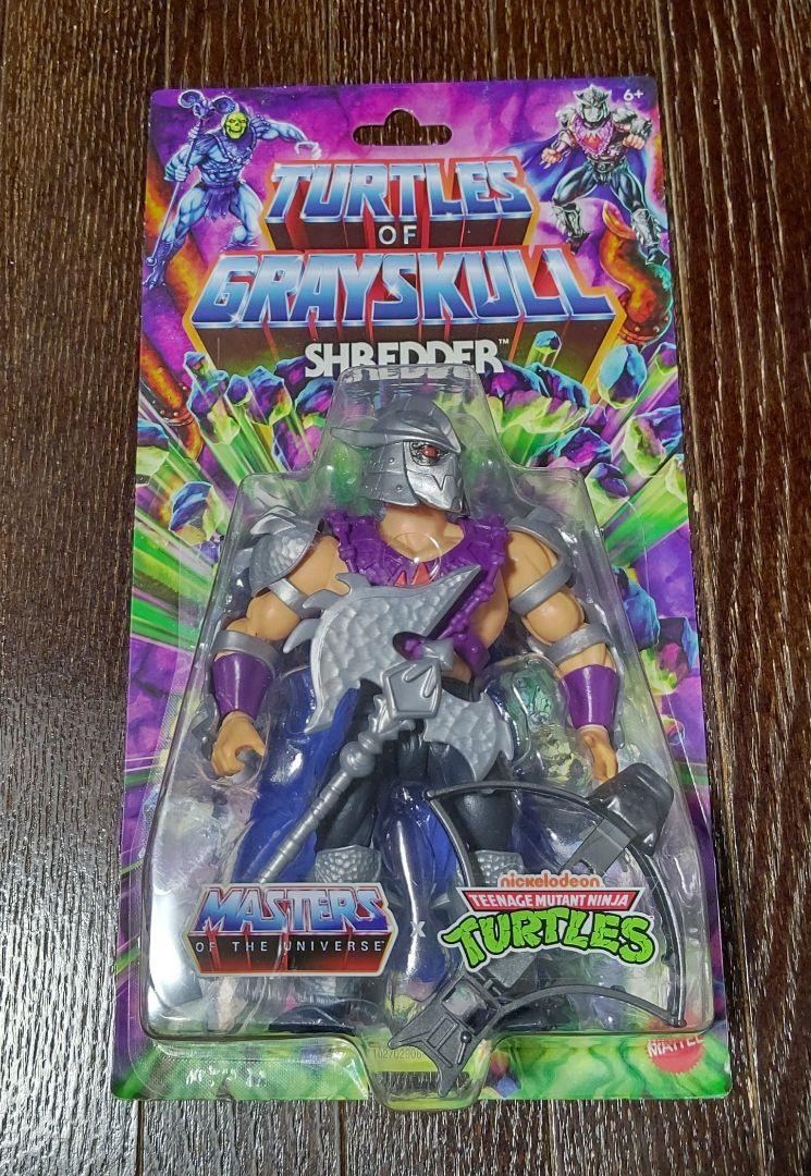 

[USED] Masters of the Universe Shredder Turtles Figure