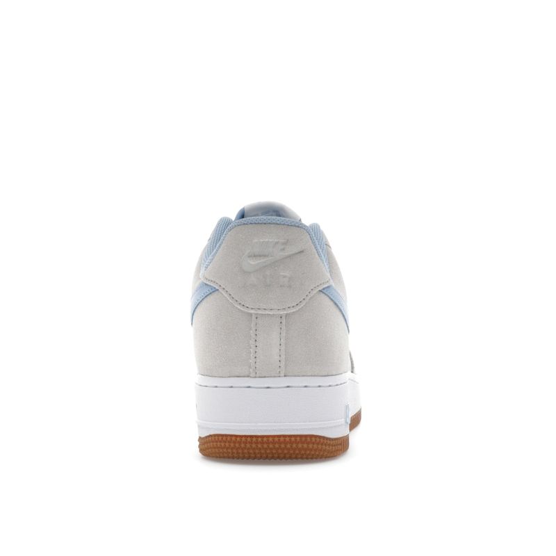 Nike Air Force 1 07 LV8 Photon Dust Psychic Blue Men Sneakers Grey White Gum-Light-Brown IB6388-002