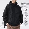Men's Sports Jacket 2025: Loose Casual Hooded, Windproof & Waterproof for Spring/Autumn Mountaineering