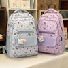 Schoolbag Junior High School High School Student Schoolbag Female Cute Bow Kitten Backpack College Style Cartoon Small Fresh Backpack