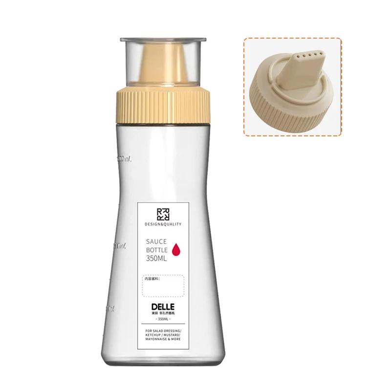 5 Loch Quetschflaschen Gewürzflaschen mit Düsen Ketchup Mayonnaise Quetschflasche Honigspender Küchenhaushaltsbedarf