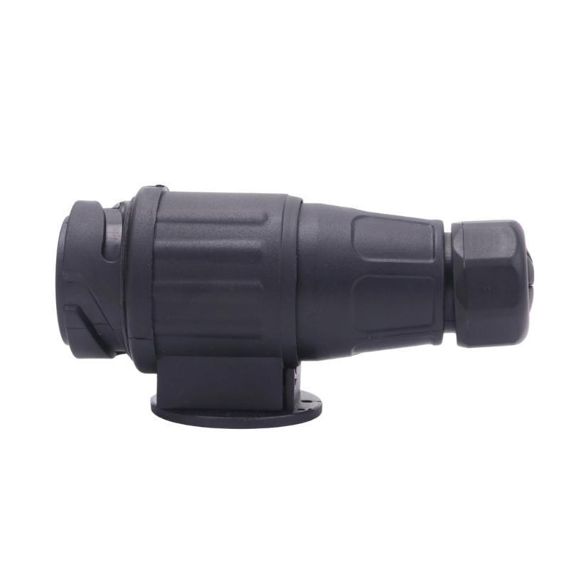 13-Pin Towing Vehicle Coupler for Trailer and Campers Electrical Connections, 12 V European-Style Interface for Lighting and Signal Circuits