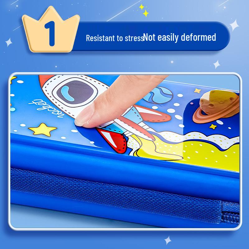 Capybara Pencil Case for Girls - Large Capacity Stationery Box for Primary School Students