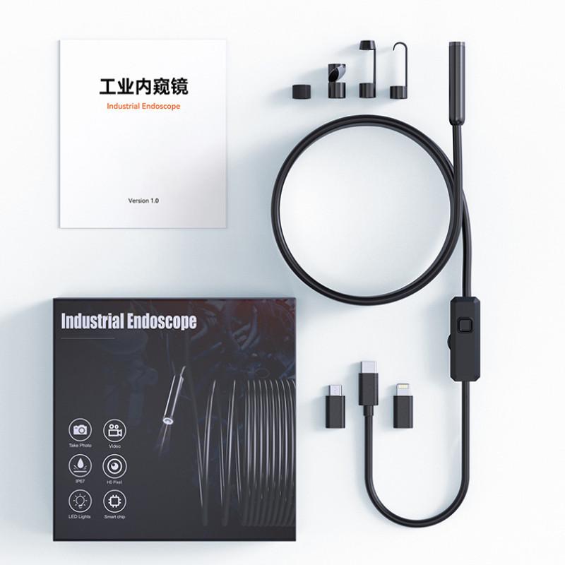 Mobile Phone Directly Connected Camera High-definition Industrial Endoscope Pipeline Maintenance Waterproof Endoscope