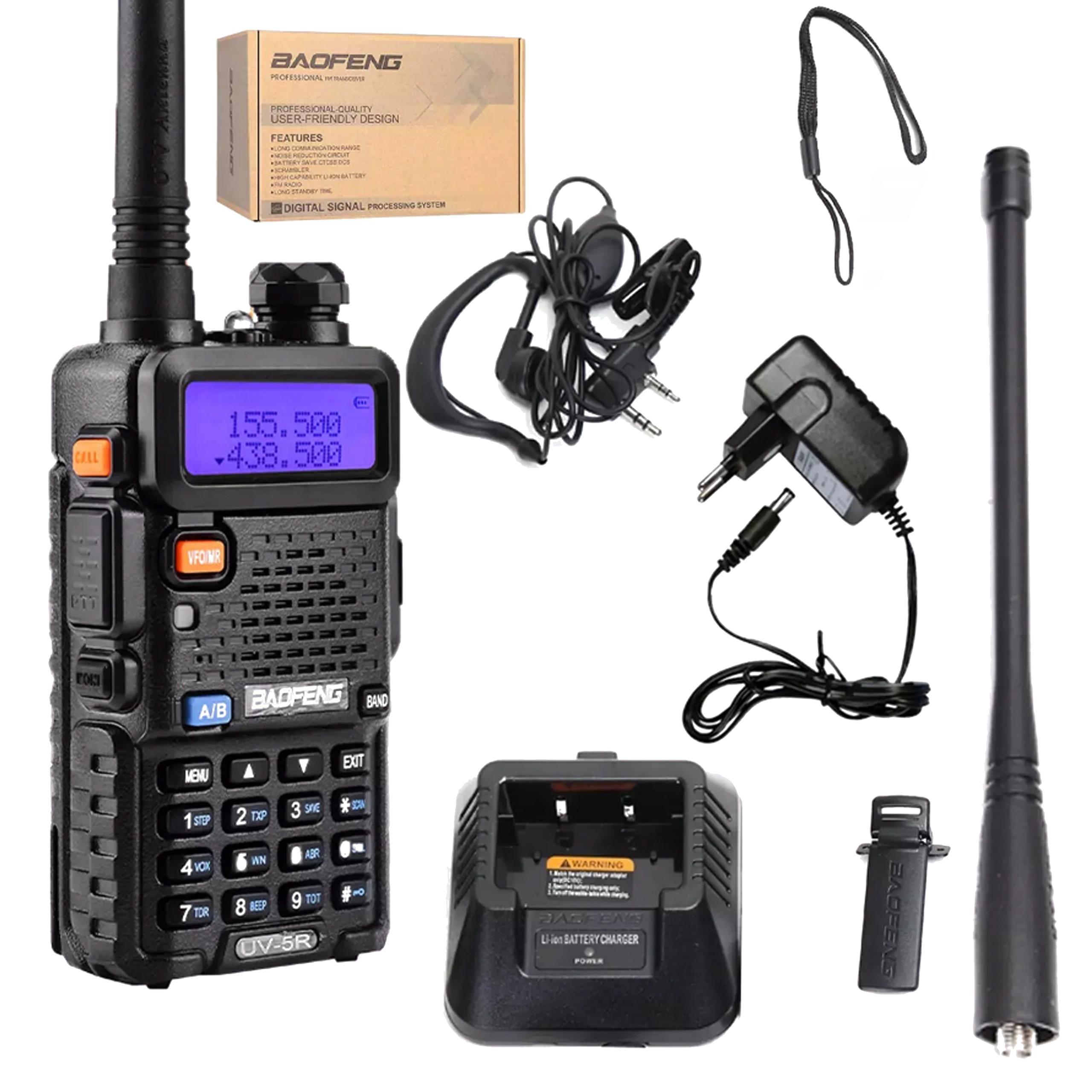 Baofeng Uv-5R 8W Zwart