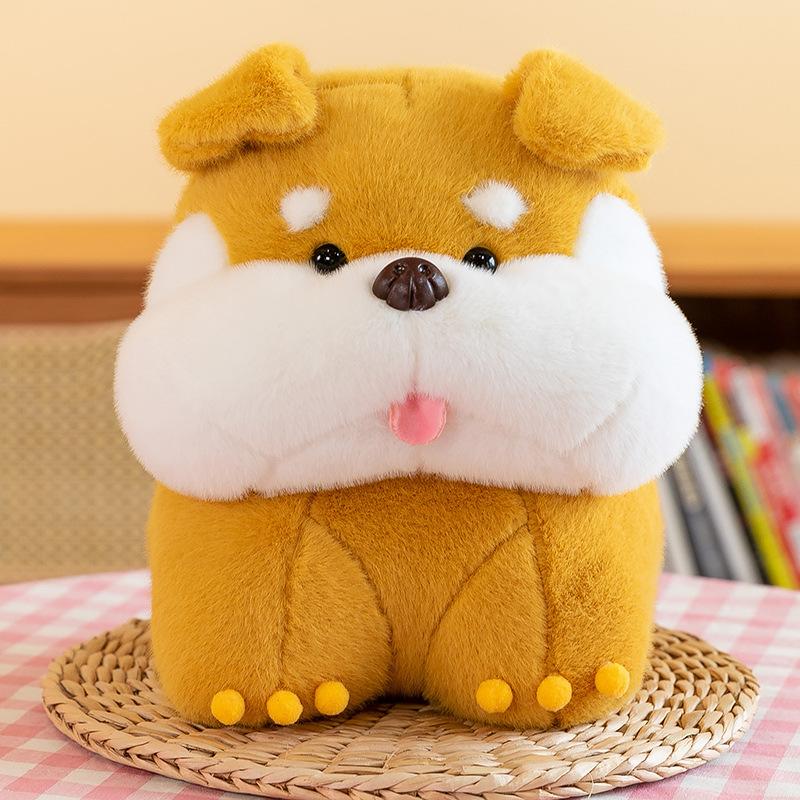 

Bread Plush Dog Toys Doll Pillow Soft And Comfortable Girls Birthday Gifts 20cm/7.87in жёлтый