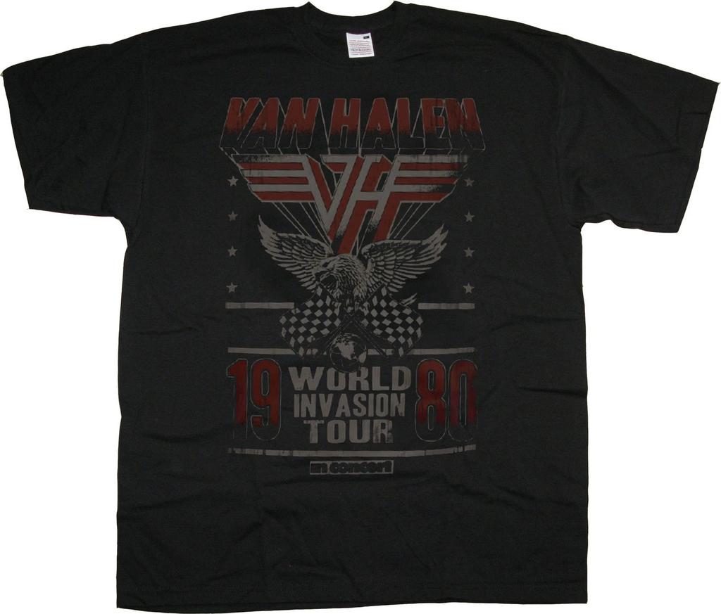 Van Halen Invasion Women and Children First 2 Official Tee T-Shirt Mens Unisex