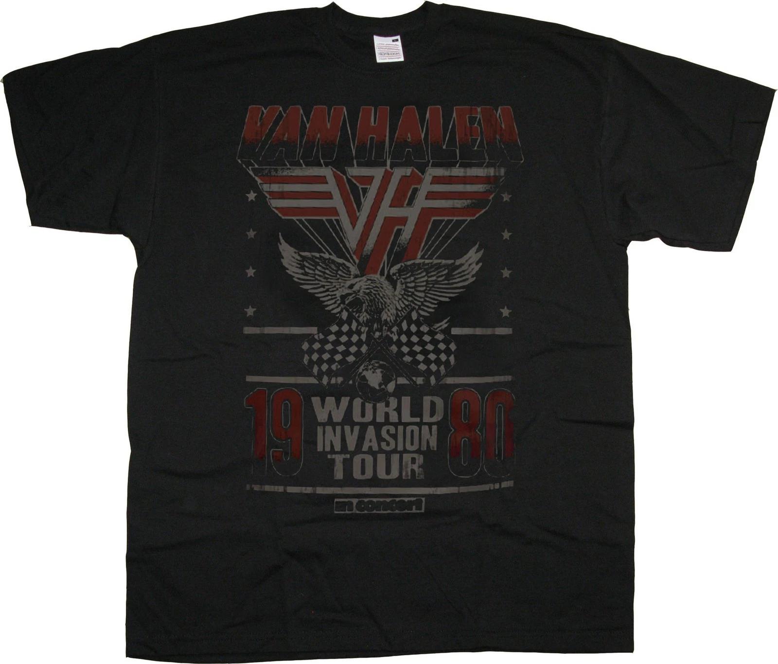 Van Halen Invasion Women and Children First 2 Licensed Mens T-Shirt L
