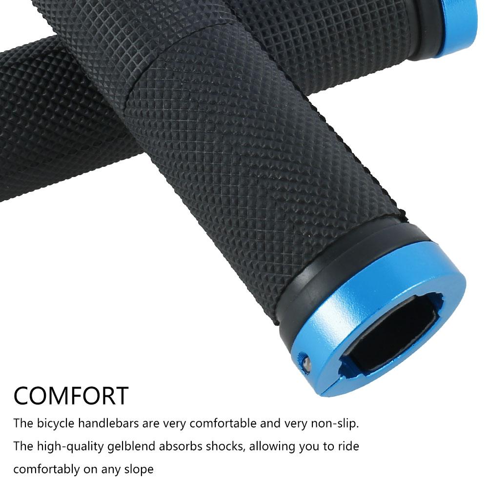 2 stuks Fietsstuurgrepen Antislip Racefiets Mountainbike Stuur Ergonomische Fietsstuurgrepen voor Mountainbike Accessoires