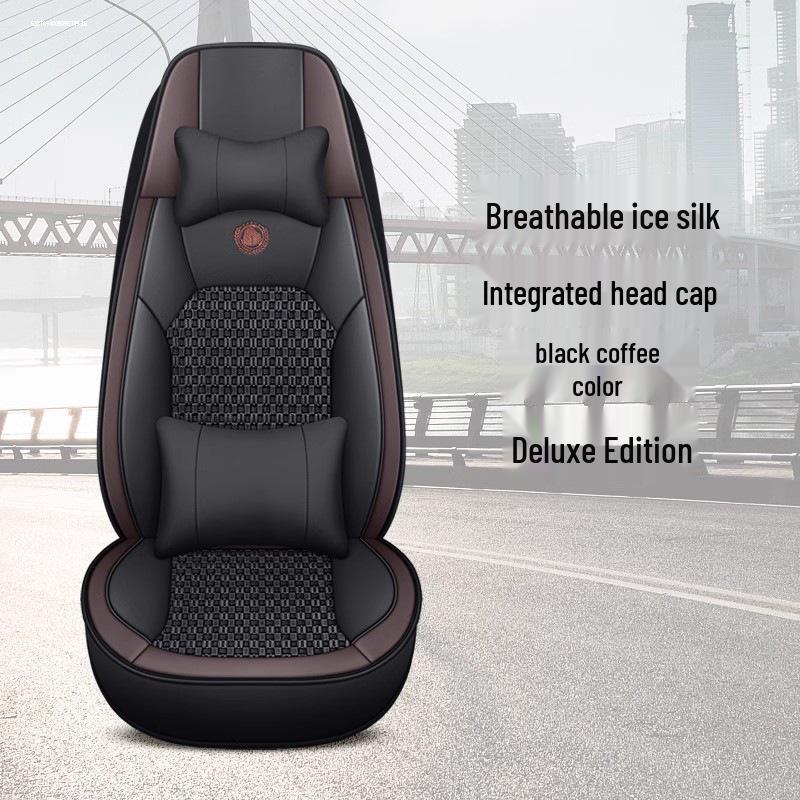 SAIC Hongyan Jieshi C500/M500/C350 Truck Leather Seat Cover Cushion - King Kong Series, Full Wrap