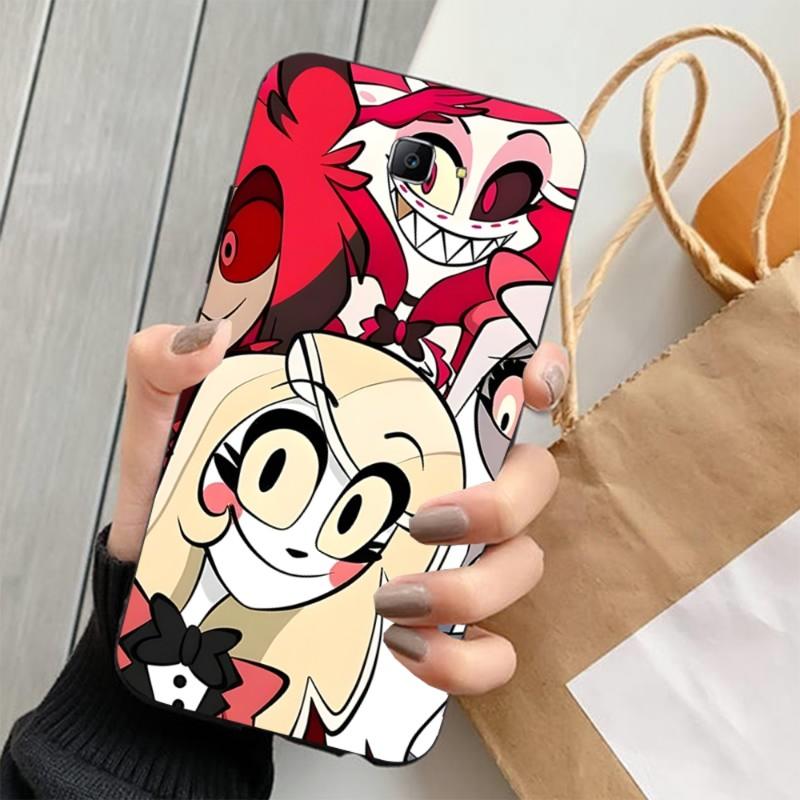Hazbin Hotels Alastor Phone Case For Samsung Note 9 10 20 Plus Pro Ultra J6  J5 J7 J8 Soft Black Phone Cover  buy the best products in the Ayzeze  online store