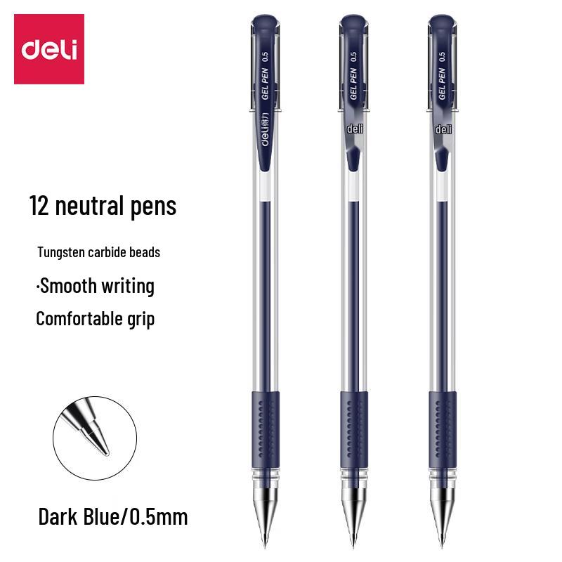 Deli 6600ES 0.5mm Bullet Tip Gel Pen