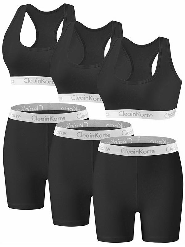 

Женский спортивный комплект для йоги из 3 предметов: Жилет и костюм для аэробики M