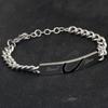 Heart-to-Heart Stainless Steel Couple Bracelet - Qixi Valentine's Day Gift