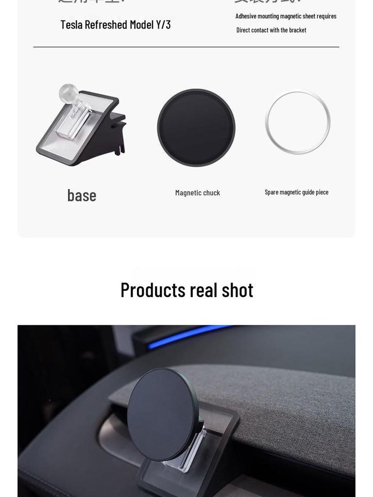 Supporto per Telefono per Interni Tesla Model 3/Y - Navigazione e Accessori