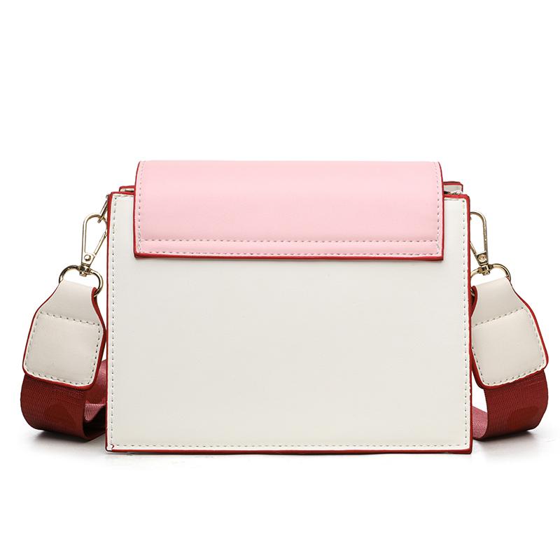 Women Sweet Cute Crossbody Bags Heart Hollow Out Shoulder Bag Students All-match Flap Wide Straps Summer Handbags  Purse