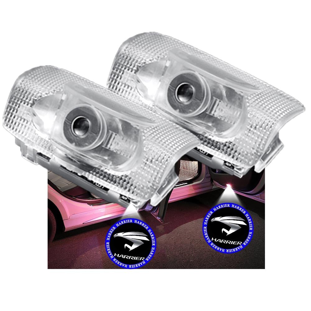 Ltsplay Harrier 60 Series Courtesy Door Welcome LED Logo Projection Courtesy 30 Series Harrier Door Lamps with Adjustable Set of 2 Lights, Lights,