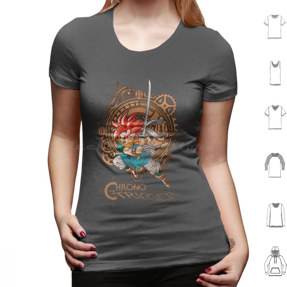 Chrono Trigger 02 Classic T Shirt 6xl Cotton Cool Tee Chrono Trigger Final Fantasy Super Square Enix Video Games Chrono Cross