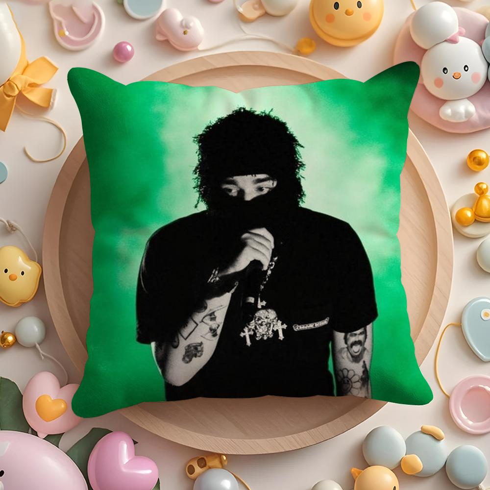 Rapper Yeat 2093 Pillow Case Short Plush Double-Sided Printing Home Machine Washable In Warm Winter Cushion Cover