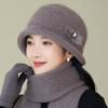 Women's Cozy Knitted Winter Beanie Hat, Korean Style Thick Warm Knit Cap, Adjustable Closure, Lightweight, Fits Well