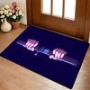 Anime S-Scissor S-Seven Floor Mat Cozy Flannel Soft Thick Non-Slip Mat For Living Room Bedroom Kitchen Decor Rugs
