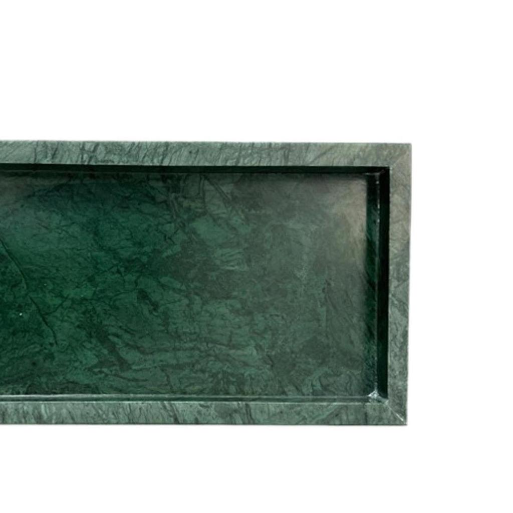 Marble Stone Serving Tray Lotion Cosmetics Jewelry Organizer Marble Elegant Jewelry Tray for Club Dresser Office Kitchen Home