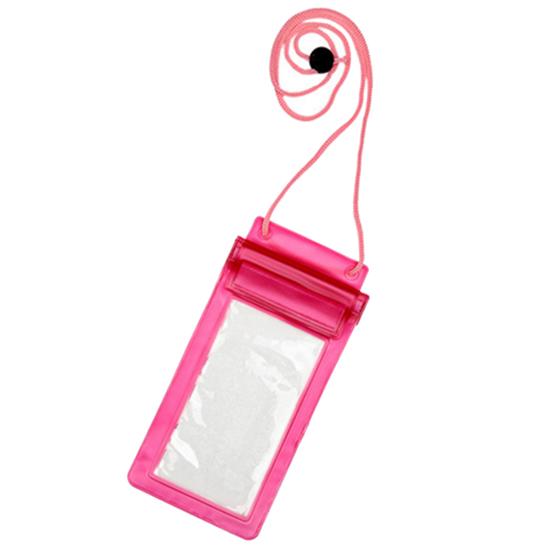 

Водонепроницаемый чехол для мобильного телефона Легкий в использовании ПВХ Универсальный чехол для мобильного телефона розовый