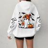 Women's Sweatshirt Casual Long Sleeve Atmosphere Top Loose Popular Round Neck Pullover Sweatshirt Top
