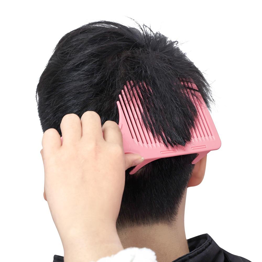 3Pcs\set Hair Cutting Barber Fade Comb Arc Design Blending Tool DIY Precision Clipper Comb  Home Use